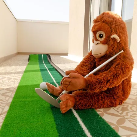 Apulialux Monkey's Home. Ps5, Golf, Free Parking Apartment